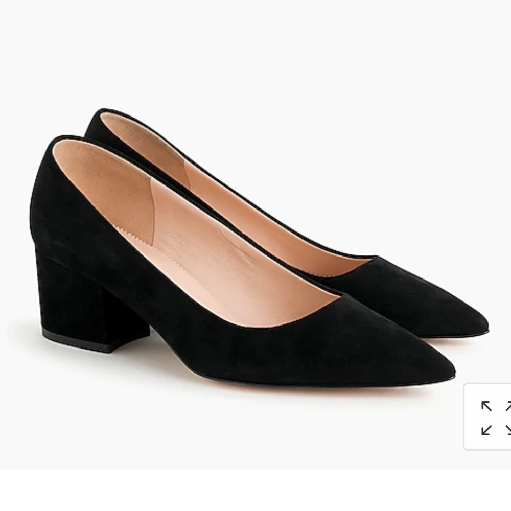 J. Crew Laney Pump in Black Suede - Size 10 - New in Box!